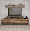 cumpără Comodă TV Trendy Eylul, Nuc 168x51x39cm în Chișinău 