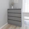 купить Комод Smartex (16047) Т1 80cm Grafit в Кишинёве 