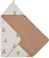 купить Аксессуар для купания Jollein 534-836-66095 Prosop cu gluga Teddy Bear GOTS, 75x75cm в Кишинёве 