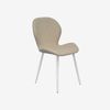 купить Комплект стол и стулья Evelin di Costacurta стол DT-531R Wh + 4 стула YTC-064Wh Bjorn-24 (Light beige) в Кишинёве 