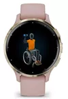 купить Смарт часы Garmin Venu 3S Pink Dawn/Soft Gold (010-02785-03) в Кишинёве 