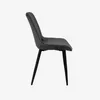 купить Комплект стол и стулья Evelin di Costacurta стол DT-533R B + 4 стула YTC-055B Blu-14 (Dark grey) в Кишинёве 