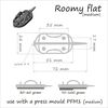 Cosulet Roomy Flat+pivot №4 50gr*1buc