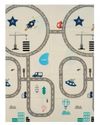 cumpără Covoraș de joacă U-Grow UG-F10120-1 Trafic rutier cu 2 fete din spumă, 180x120x1cm în Chișinău 