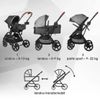 cumpără Сărucior pentru copii Coccolle Amani iSize Anthracite, 3in1 cu landou transformabil în Chișinău 