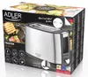 купить Тостер Adler AD 3214 Inox/Black в Кишинёве 