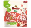 Cereale crocante Holle Bio "Lama Loops" cu mere și căpșuni (12 luni+) 125 g 