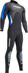 купить Аксессуар для плавания Cressi-Sub Morea Wetsuit (Bărbați) 3mm Black/Blue L/4 (Lu476004) в Кишинёве 