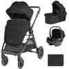 купить Детская коляска Kikka Boo Ava Black 3in1 transformabil (3800171206471) в Кишинёве 