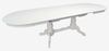 купить Комплект стол и стулья Evelin di Costacurta стол HV-33V White + 10 стульев HV-3167 White/NV-10WP Grey в Кишинёве 
