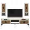 купить Тумба напольная для TV Trendy Samba, Crema 180x52x35cm в Кишинёве 