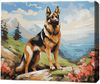 cumpără Tablou pe numere BrushMe MG0022FC 40х50cm (fără cutie) Păzitorul culmilor în Chișinău 