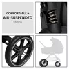 купить Детская коляска Hauck Carucior 2in1 Walk N Care Air Set Black в Кишинёве 