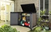 cumpără Căsuţă de grădină Keter 57683 Deco SIO Darwin 1150L, 141x82x120cm, frasin în Chișinău 