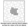cumpără Travertin Latte French Pattern Set Periat si Daltuit 1.2cm în Chișinău 