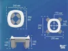 купить Детский горшок Roxy Kids HP-255GG HandyPotty 3в1 серый и вкладка серая в Кишинёве 