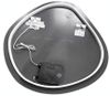 cumpără Oglindă baie Uniplast K503-8080 Oglinda pentru baie LED 2700/4000/6000K (rotunda freeform) 80x80cm IP44 în Chișinău 