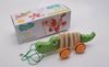 cumpără Jucarie de tras și împins Tooky Toy 36868 crocodil din lemn în Chișinău 