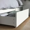 cumpără Pat Ikea Malm/Luroy 2 cutii depozitare 180x200 (Alb) în Chișinău 