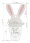 cumpără Seturi pentru hrănire bebelușilor Roxy Kids RFN-006 Ниблер Bunny Twist с поворотным механизмом, розовый în Chișinău 
