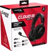 купить Наушники игровые HyperX 77Z45AA Cloud III Wireless, Black в Кишинёве 