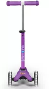 купить Самокат Micro MMD141 Mini Deluxe LED Purple в Кишинёве 