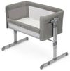 Кроватка Co-sleeper 2 in 1 Joie Roomie Glide Foggy Gray 