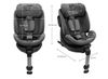 cumpără Scaun auto KinderKraft KCXRID02BLK0000 Xrider2 i-Size 40-150cm Black în Chișinău 