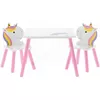купить Набор детской мебели Chomik Lily Pony (White/Pink) в Кишинёве 