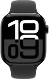 cumpără Ceas inteligent Apple Watch Series 10 GPS 46mm Jet Black Aluminium Case with Black Sport Band - M/L MWWQ3 în Chișinău 