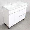 cumpără Dulap pentru lavoar Bayro Urbano Pro под умыв. Isik 1000 белый структурный în Chișinău 