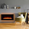 купить Камин электрический ArtFlame PEBBLE (de perete), 508x1067x120mm, Negru в Кишинёве 