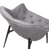 купить Стул Deco Lotus Stofa Grey в Кишинёве 