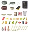 купить Игровой комплекс для детей BeiBe Good Spraying Mist Kitchen 43pcs 72 cm (889-183) в Кишинёве 