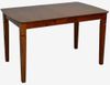 купить Комплект стол и стулья Evelin di Costacurta стол HV-27V Burnish Oak + 6 стульев GLORIA Burnish Oak/Ekea12 Dark Brown в Кишинёве 
