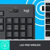 cumpără Tastatura+mouse Logitech Wireless Combo MK295 Silent, Multimedia Keyboard & Mouse, Graphite,USB, Retail, 920-009807 în Chișinău 