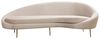 купить Диван Trendy Eses Right Bej, 120x85x255cm (3 locuri) в Кишинёве 
