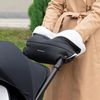 cumpără Accesorii pentru cărucior Kikka Boo 31108040180 Manusi de iarna pentru carucior Classic Dark Grey în Chișinău 