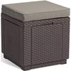 купить Стул Keter Cube With Cushion Brown (209435) в Кишинёве 