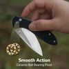 купить Нож походный Civivi C24031-1 Faeger, G10 negru, Button Lock в Кишинёве 