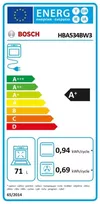 cumpără Cuptor electric încorporabil Bosch HBA534BW3 în Chișinău 