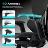 купить Офисное кресло Lumi LV-CH09-8, 4D Armrest, Breathable Mesh Back в Кишинёве 