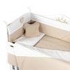 cumpără Lenjerie de pat pentru copii PernaMea Set lenjerie 8 piese Confort Stele Maro (PM.100042/2) în Chișinău 