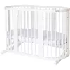 cumpără Pătuț Ingvart 1609003 Smart Bed Alb, 60x72x120cm în Chișinău 