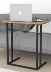 купить Подставка для ноутбука Nex Home Стол на металлических ножках, 60x35,5x65 см, Дуб (17-03-02) в Кишинёве 