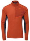 cumpără Îmbrăcăminte sport Rab Tricou barbati Syncrino Light Pull-On Red Clay M (QFF-19-RCY-MED) în Chișinău 