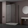 купить Душевая кабина New Trendy Sling Gunmetal Rectangular 120x80x200 8mm K-5705 в Кишинёве 