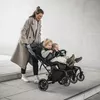 купить Детская коляска BabyGo BGO-7901 pentru gemeni GoTwice Black в Кишинёве 