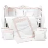 купить Детское постельное белье PernaMea Set lenjerie 8 piese Royal Roz (PM.101611/2) в Кишинёве 