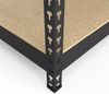 купить Cтеллаж складской Nex Home Raft metalic Titan 1800x1200x400 mm, 4 nivele PAL, antracit в Кишинёве 